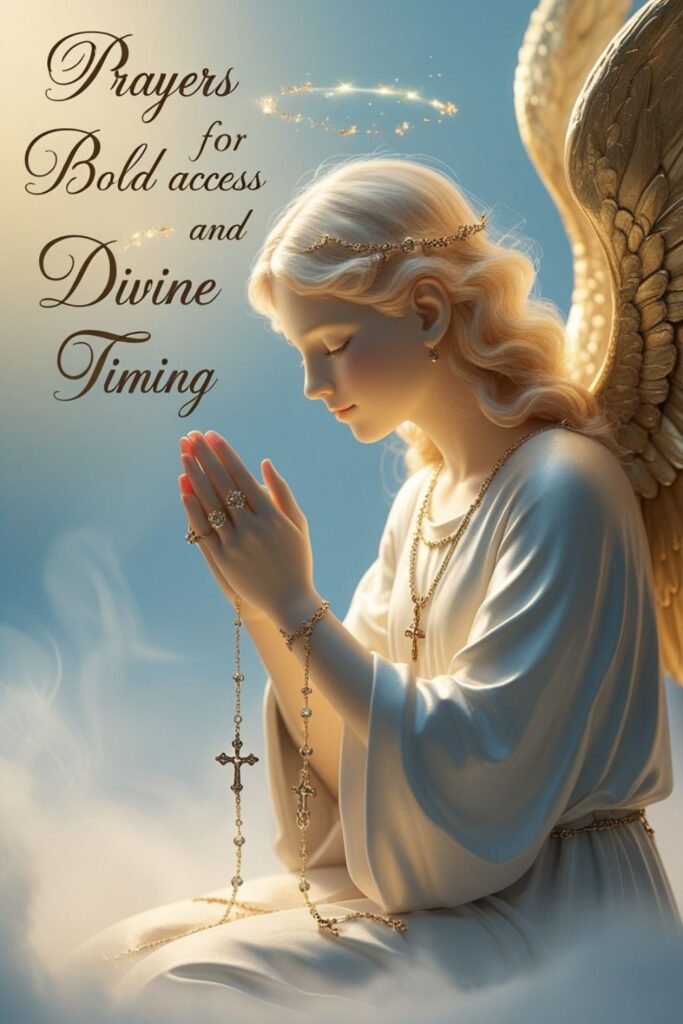 Prayers for Bold Access and Divine Timing
