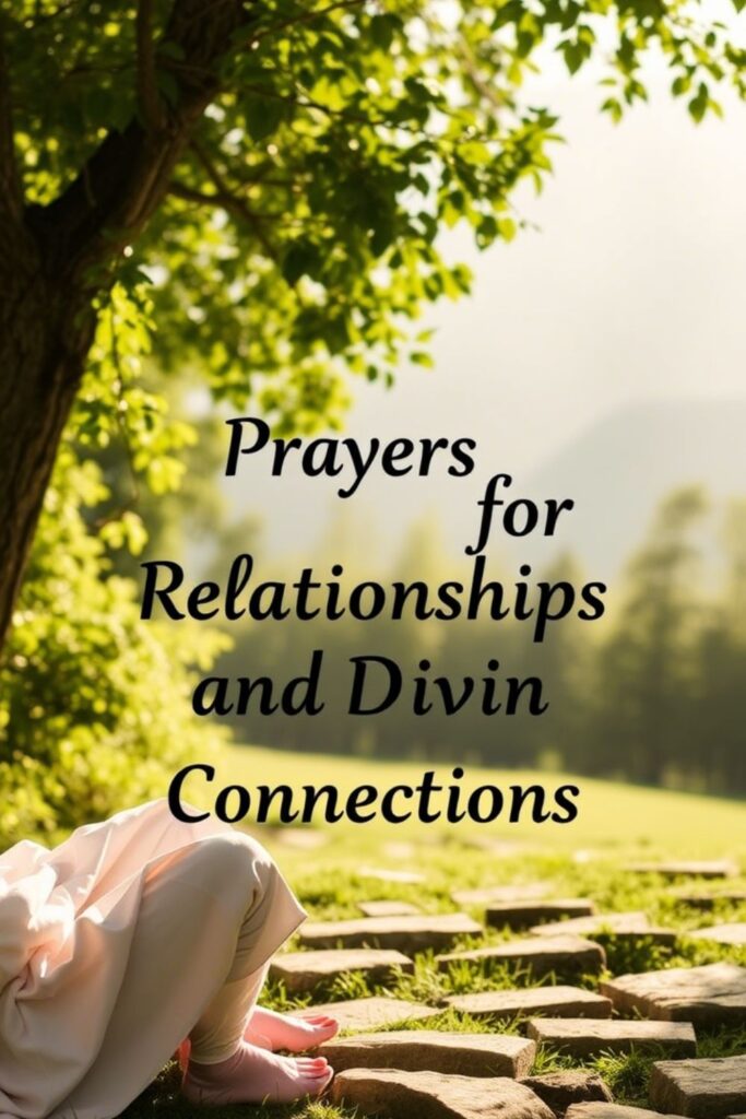 Prayers for Relationships and Divine Connections
