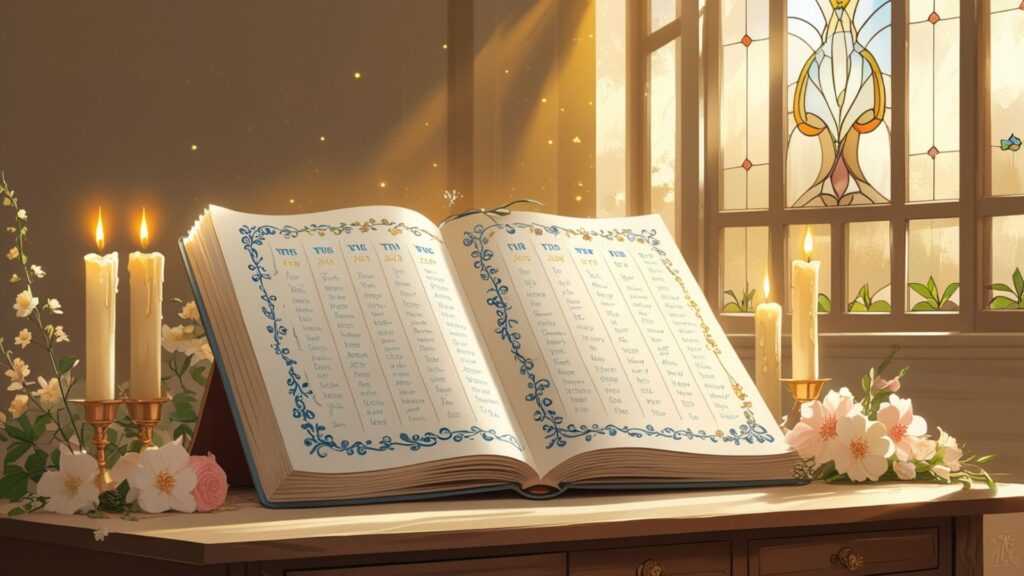 A Comprehensive Monthly Prayer