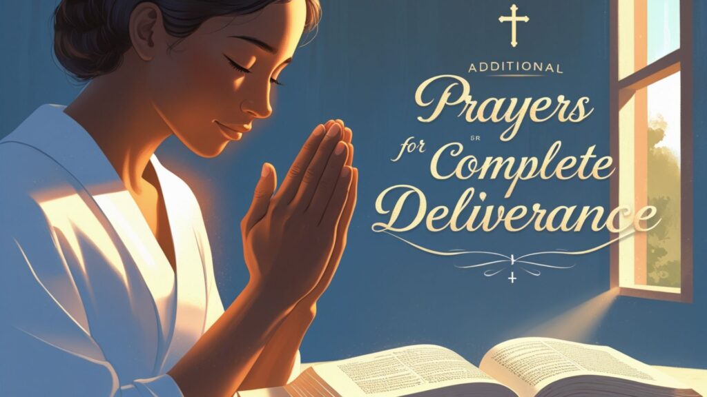 Additional Prayers for Complete Deliverance