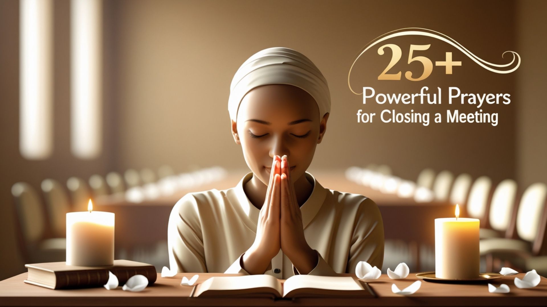 25+ Powerful Prayers For Closing A Meeting