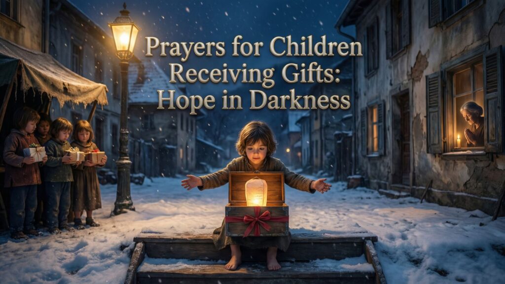 Prayers for Children Receiving Gifts: Hope in Darkness